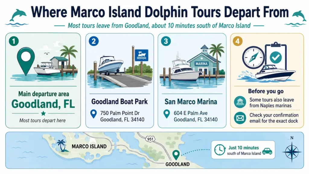 Where Marco Island Dolphin Tours Depart From